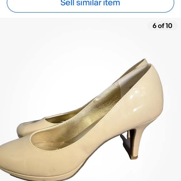 Kate and Kelly womens shoes size 8 in Beige, Small Nicks‎ On Heels As Shown - Picture 5 of 8